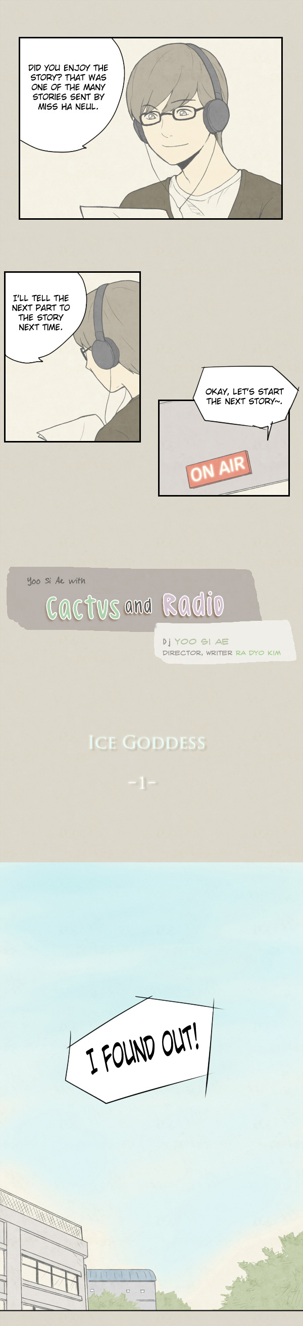 Cactus and Radio Chapter 30.2 page 1 - Chapter 30 v2 : Ice Goddess -1-