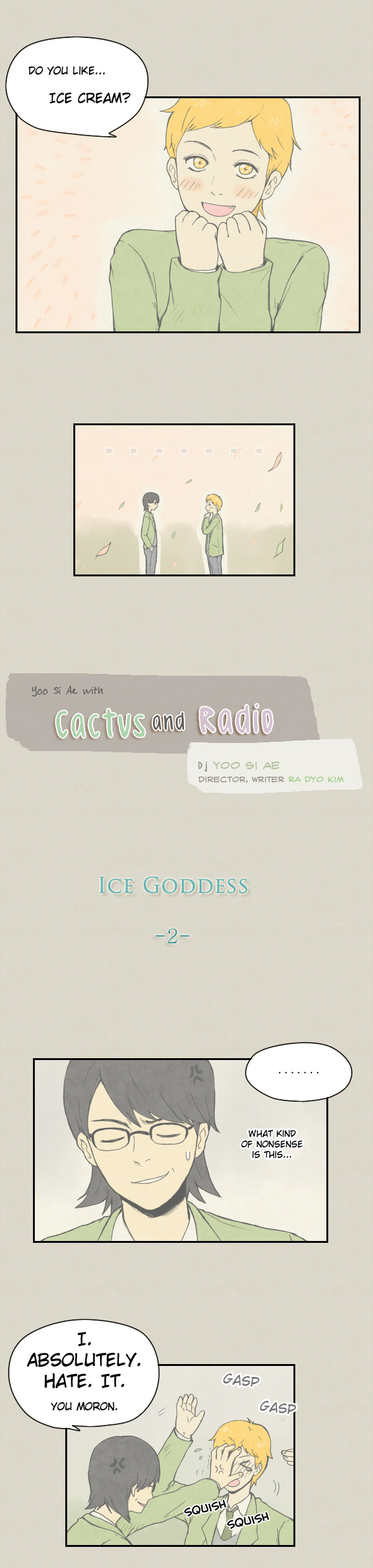 Cactus and Radio Chapter 31.2 page 3 - Chapter 31 v2 : Ice Goddess -2-