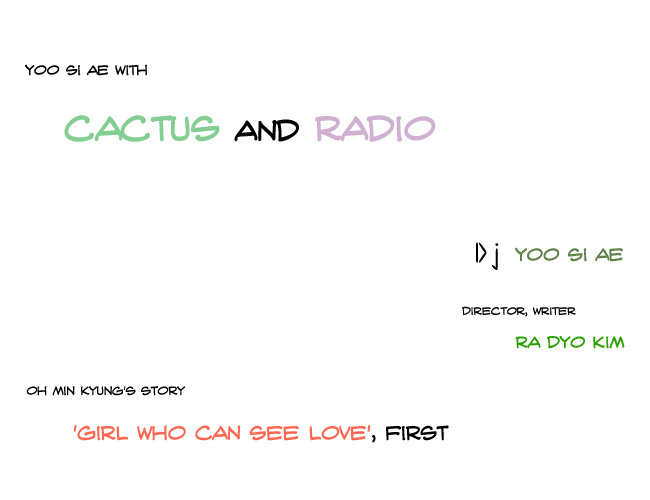 Cactus and Radio Chapter 5.2 page 1 - Chapter 5 v2 : Girl Who Can See Love -1-
