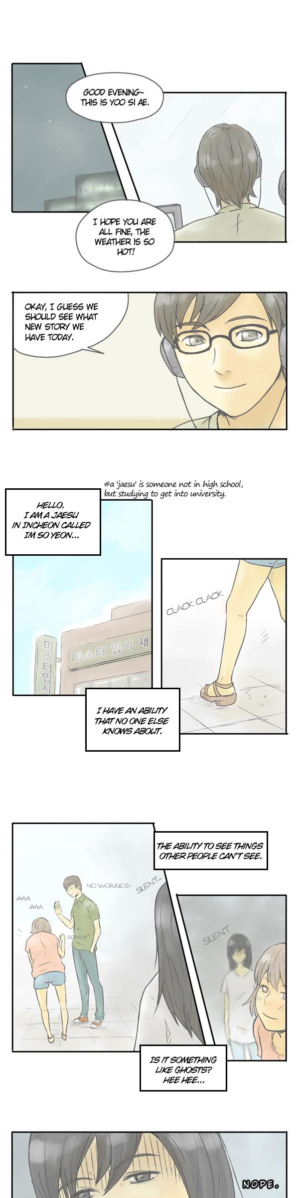 Cactus and Radio Chapter 5.2 page 2 - Chapter 5 v2 : Girl Who Can See Love -1-