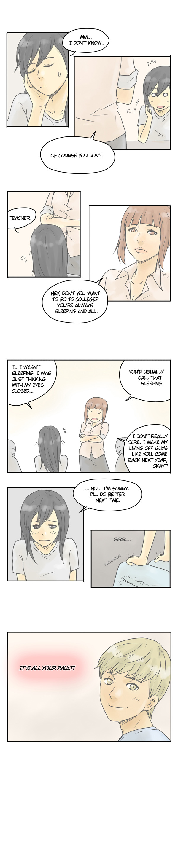 Cactus and Radio Chapter 5.2 page 6 - Chapter 5 v2 : Girl Who Can See Love -1-