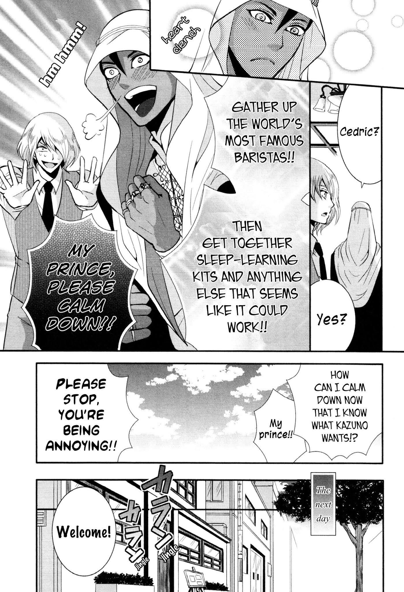 Cafe Cafe Chapter 2.2 page 7 - Chapter 2 v2 : Second Cup