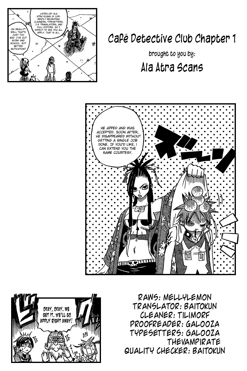 Cafe Detective Club Chapter 1 page 26 - Chapter 1: Cahe Detective Club