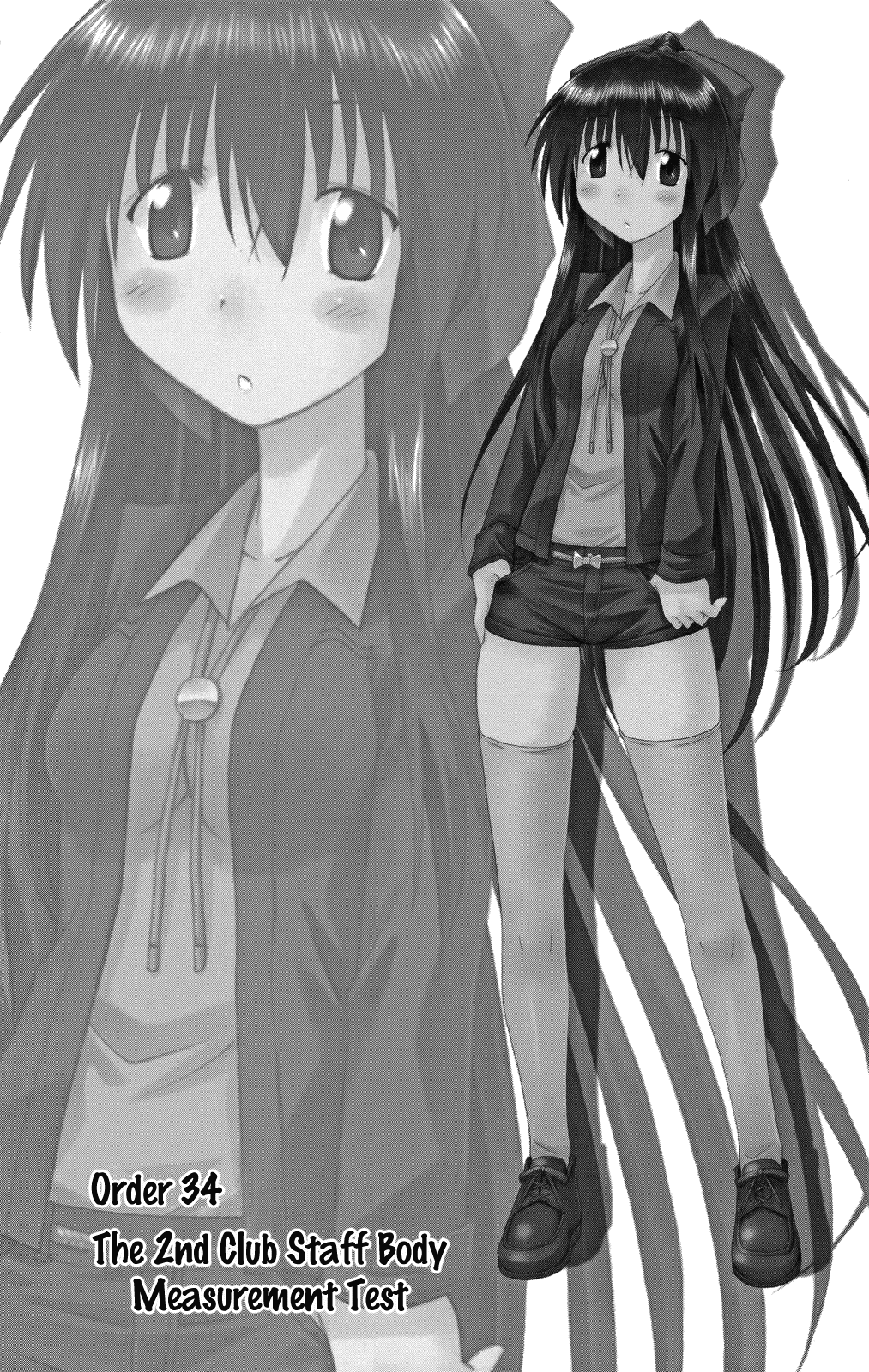 Cafe Detective Club Chapter 34 page 3 - Chapter 34: The 2nd Club Staff Body Measurement Test