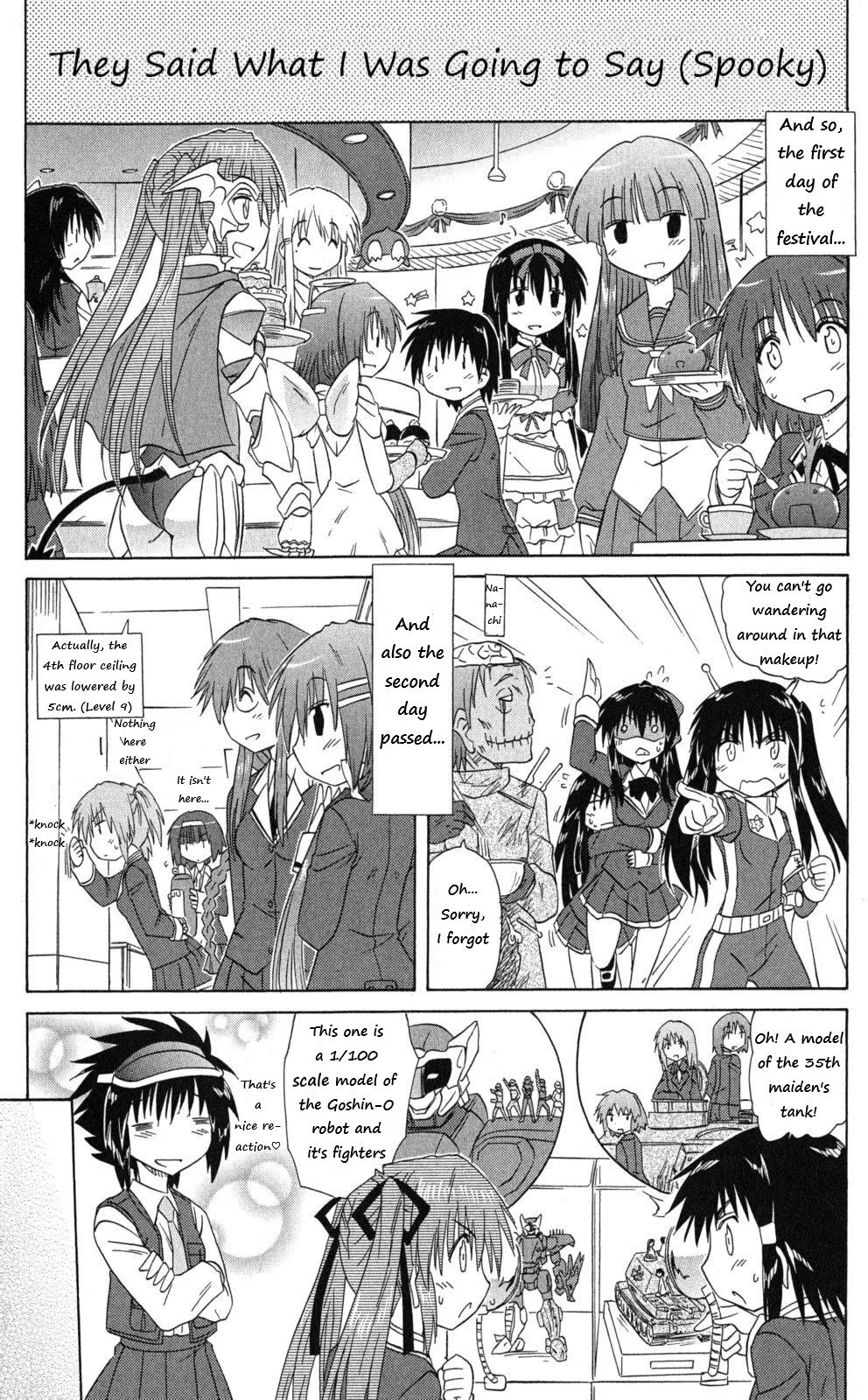Cafe Detective Club Chapter 42 page 16 - Chapter 42: How to Walk Around the School Festival