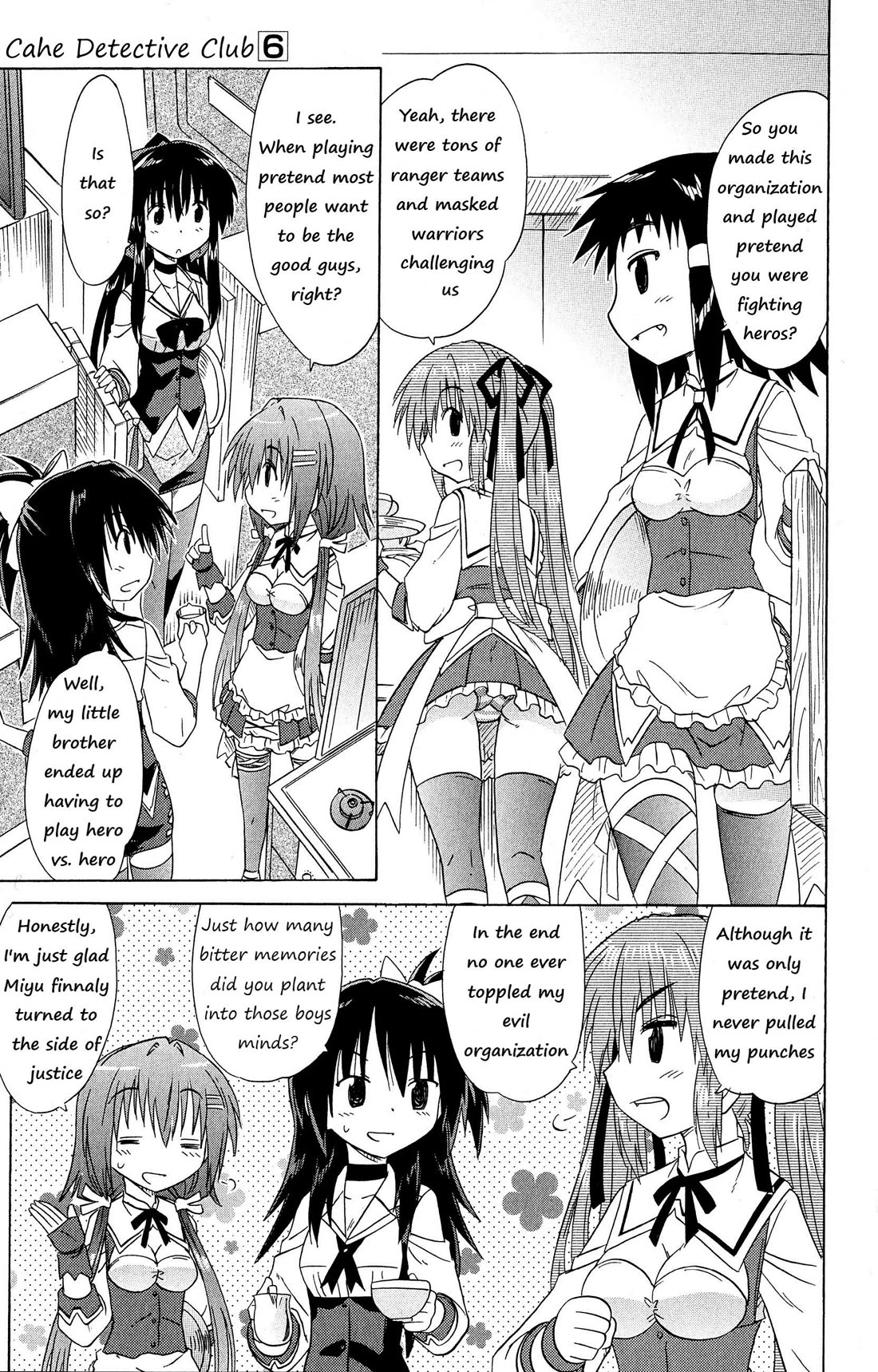 Cafe Detective Club Chapter 50 page 4 - Chapter 50: Cahe-tan's First Love Story