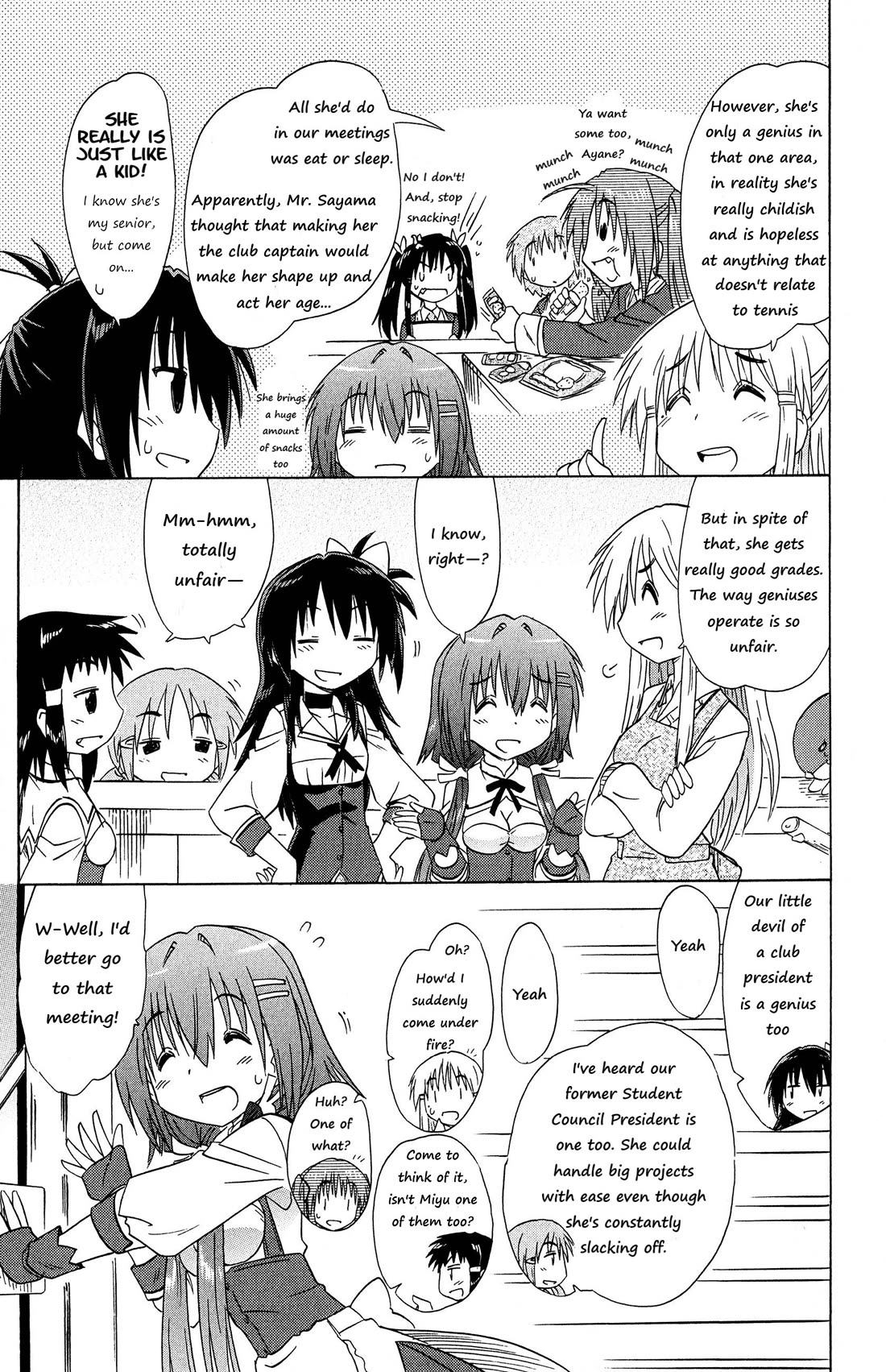 Cafe Detective Club Chapter 52 page 11 - Chapter 52: Tsubame's Club Presidents
