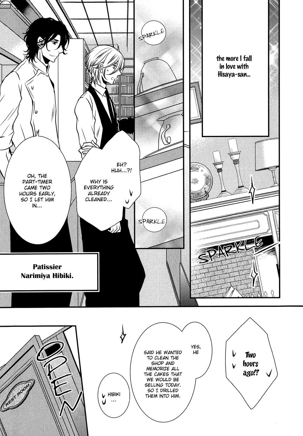 Cafe Otoko! Chapter 5 page 11 - Chapter 5: with Extra [END]
