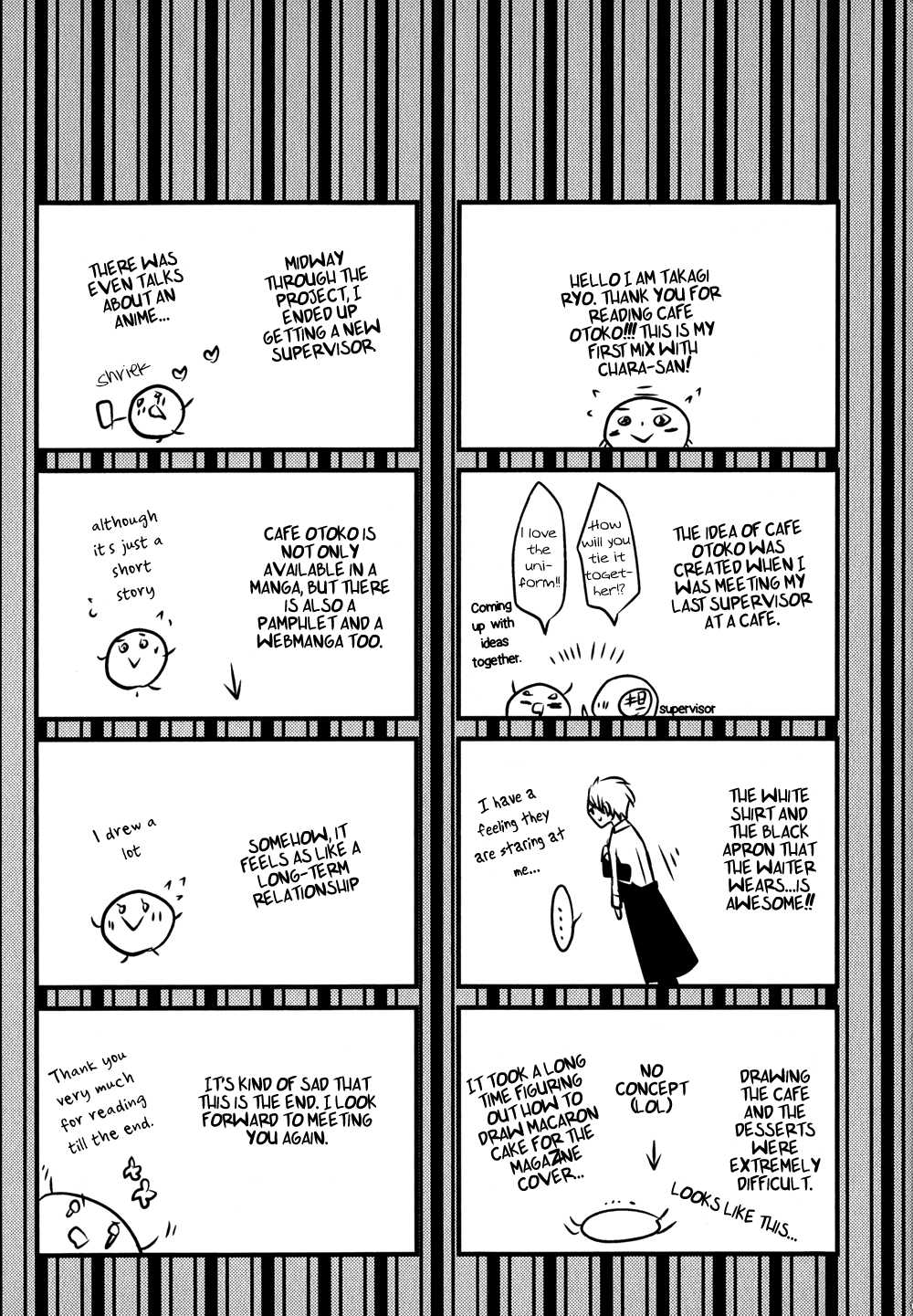 Cafe Otoko! Chapter 5 page 37 - Chapter 5: with Extra [END]