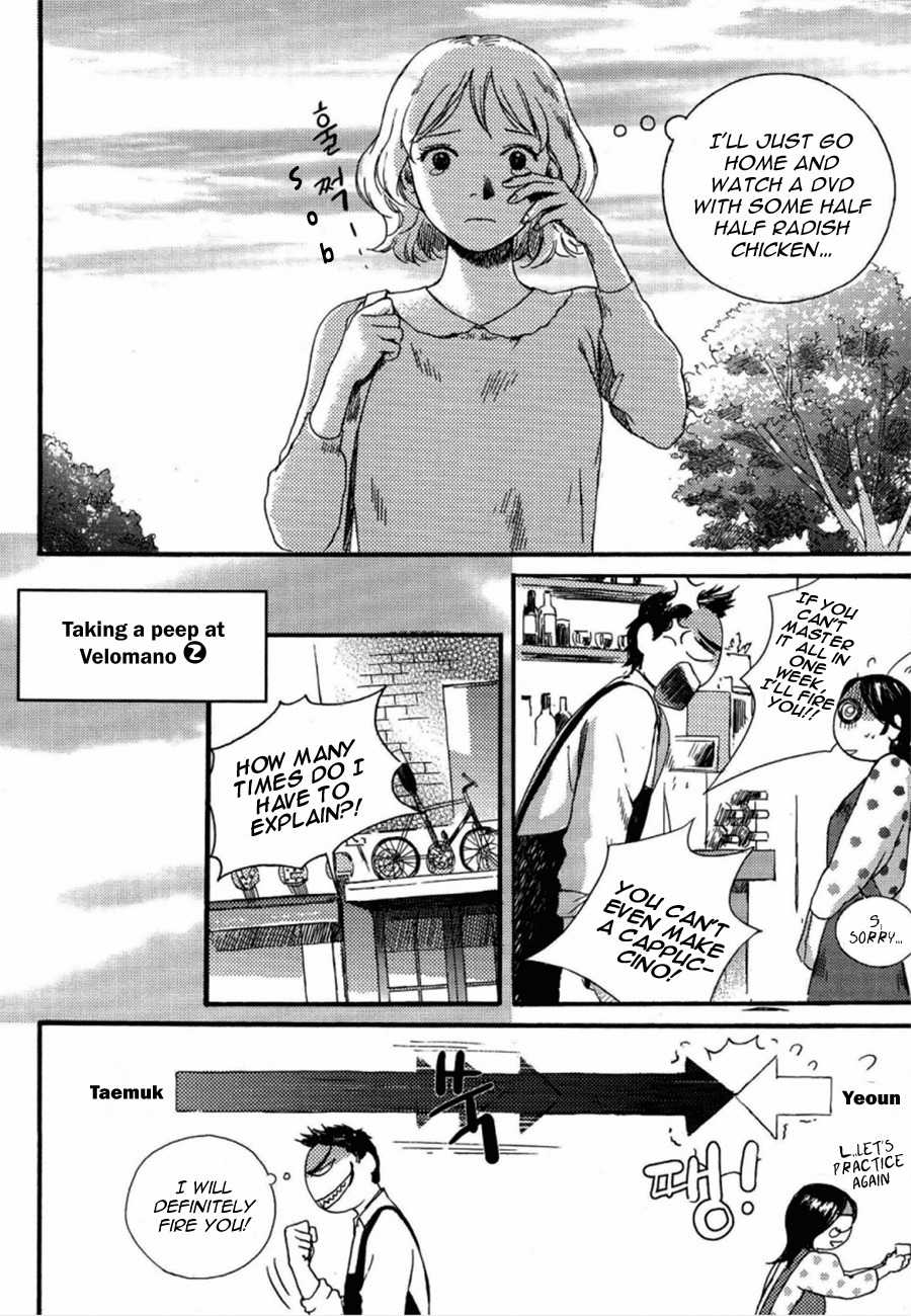 Cafe Velomano Chapter 3 page 12 - Chapter 3: I Don't Want To Be Miserable