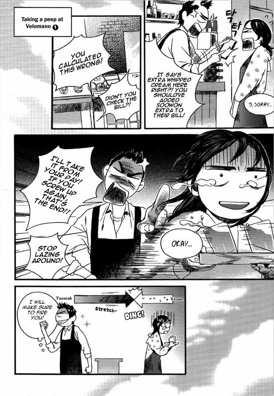 Cafe Velomano Chapter 3 page 8 - Chapter 3: I Don't Want To Be Miserable