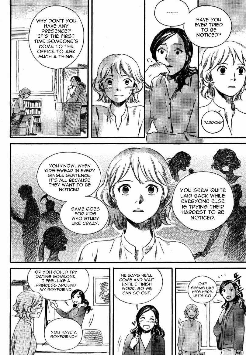 Cafe Velomano Chapter 4 page 12 - Chapter 4: Post-It, Your Presence