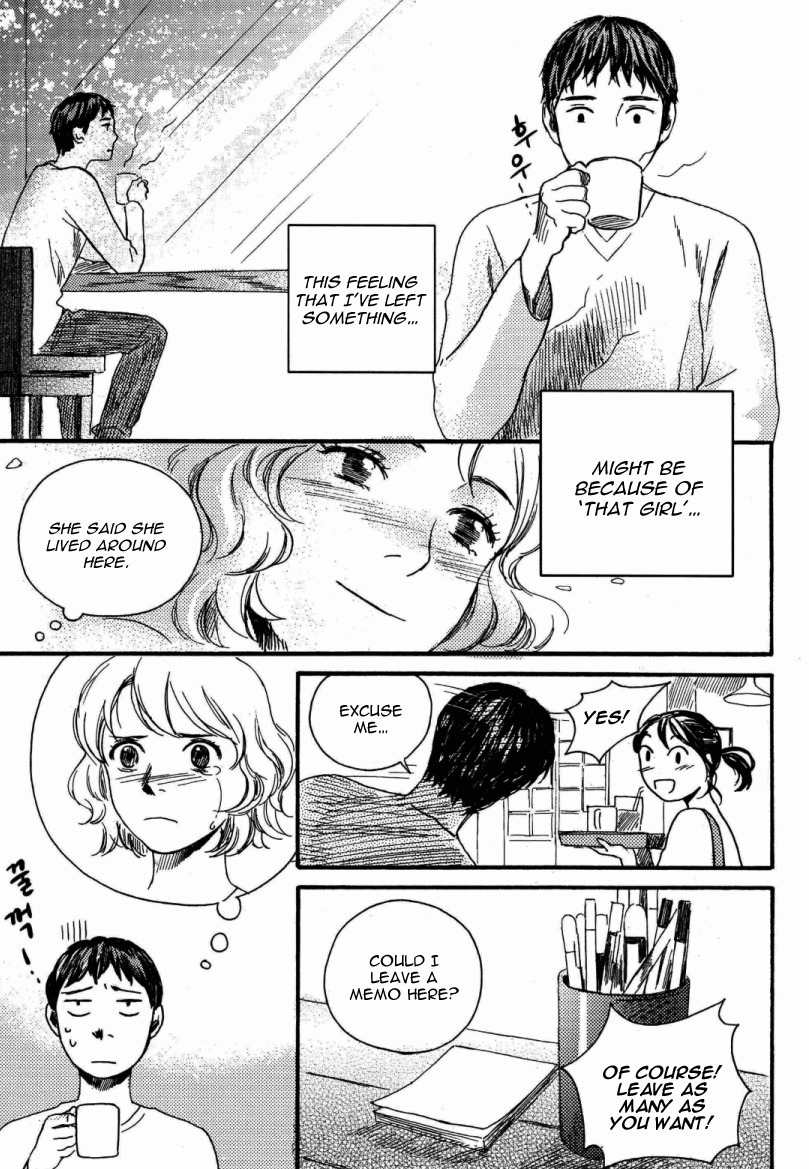 Cafe Velomano Chapter 4 page 17 - Chapter 4: Post-It, Your Presence