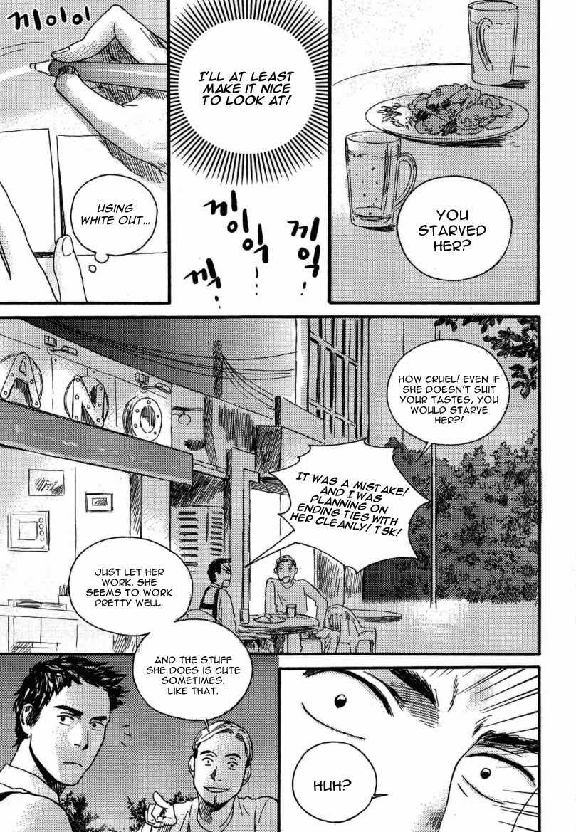 Cafe Velomano Chapter 4 page 19 - Chapter 4: Post-It, Your Presence