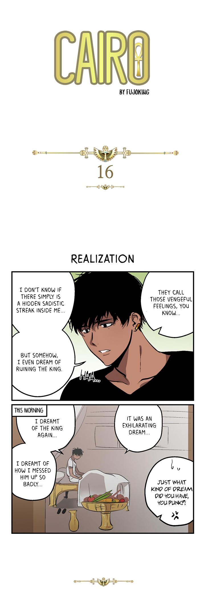 Cairo Chapter 16 page 1 - Chapter 16