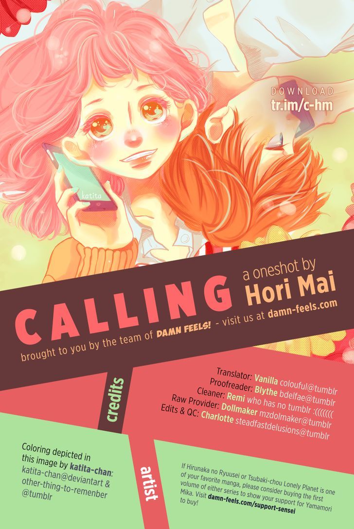 Calling (HORI Mai) Chapter 1 page 1 - Chapter 1 : Oneshot