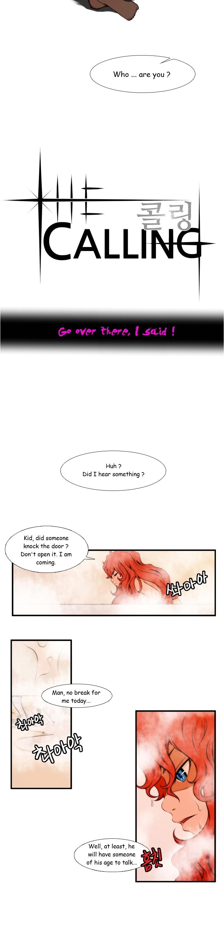 Calling (Jeigun) Chapter 5 page 8 - Chapter 5 : Get over here, I said !