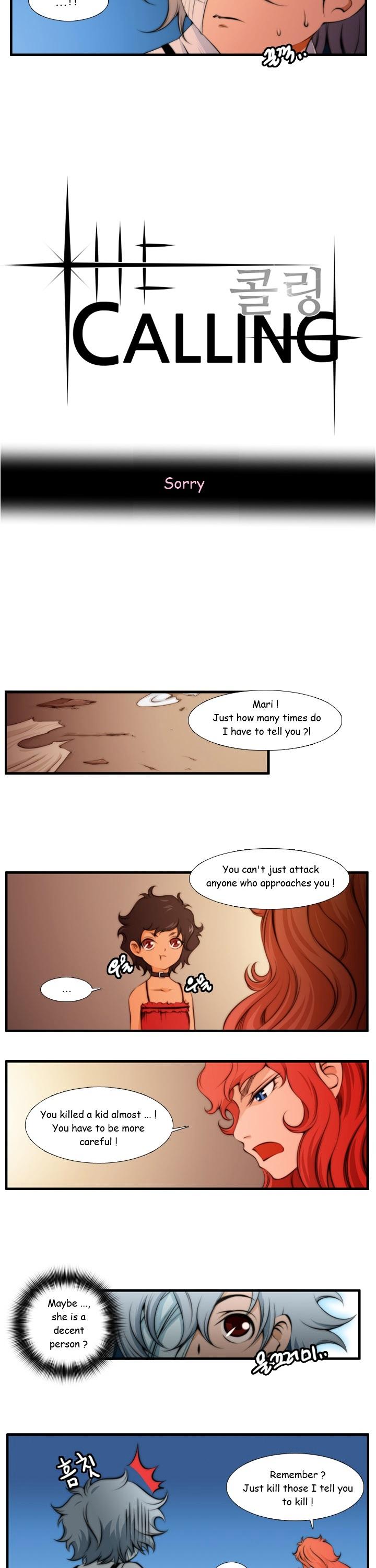Calling (Jeigun) Chapter 7 page 3 - Chapter 7 : Sorry
