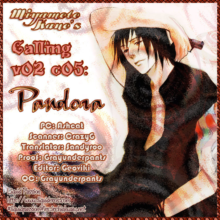Calling Chapter 2.5 page 1 - Vol.2 Chapter 5: Pandora