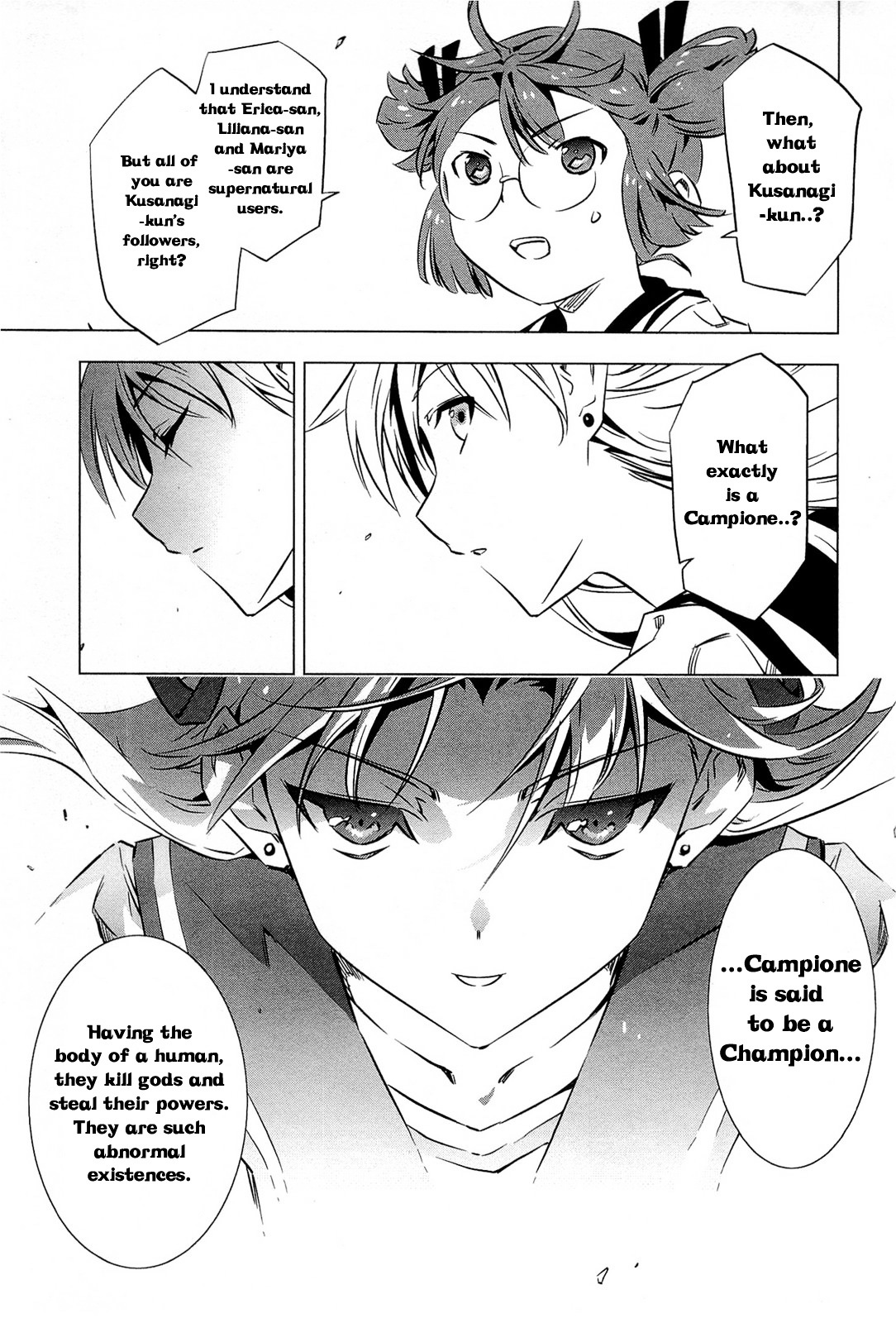 Campione! Chapter 1.2 page 16 - Chapter 1.2 : Descent of the Devil King (Part Two)