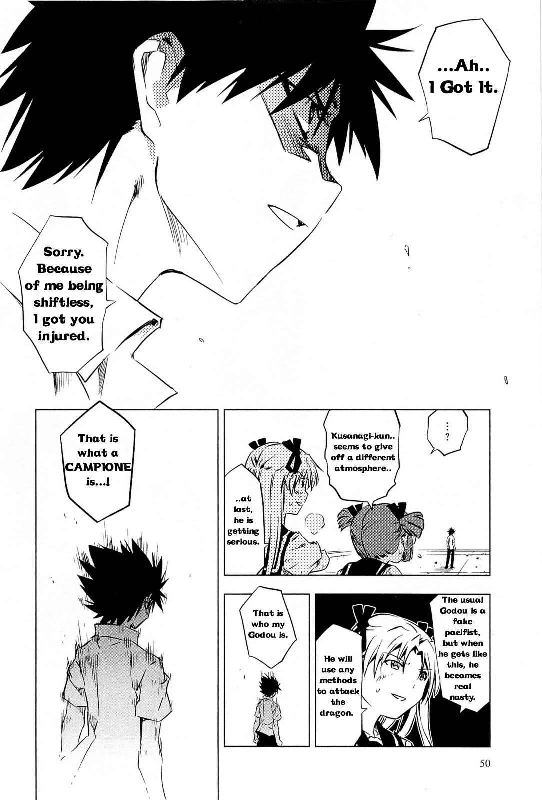 Campione! Chapter 1.2 page 25 - Chapter 1.2 : Descent of the Devil King (Part Two)