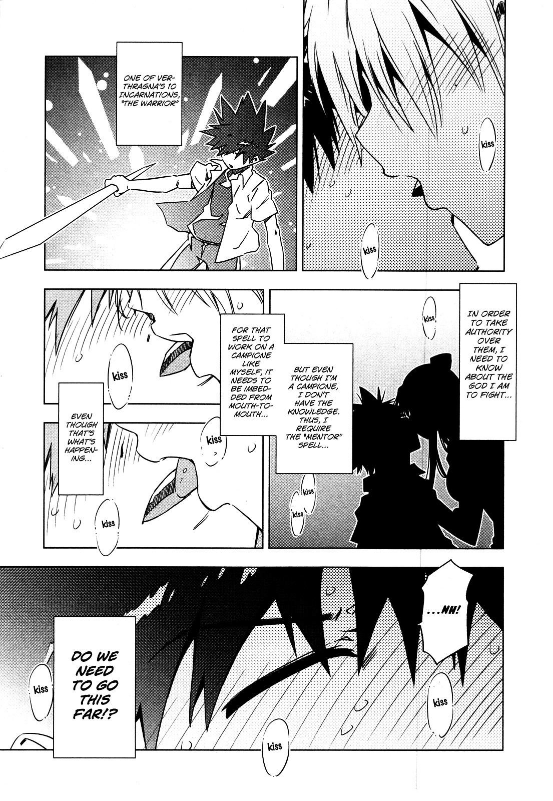 Campione! Chapter 4 page 34 - Chapter 4 : Sharpened Blade of the Knight and King