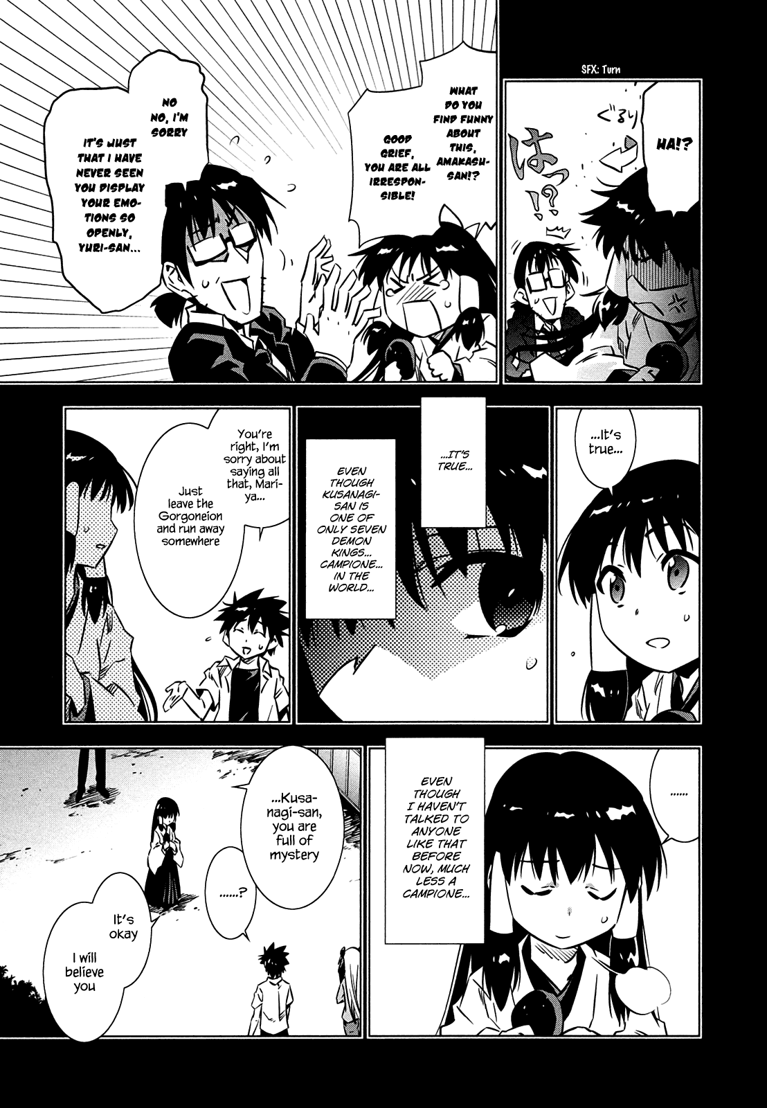 Campione! Chapter 5 page 6 - Chapter 5 : Harsh Winds in the Darkest Night