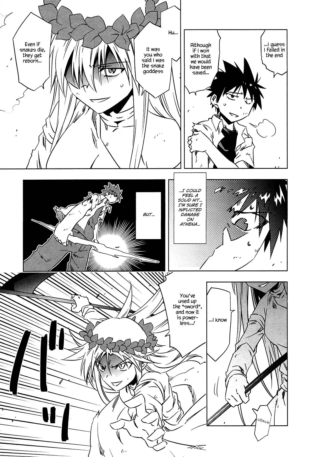 Campione! Chapter 6 page 22 - Chapter 6: Rogue Goddess Athena