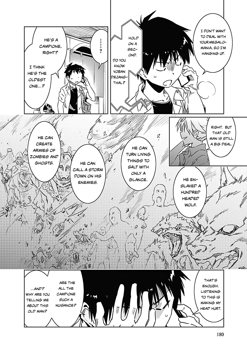 Campione! Chapter 7 page 33 - Chapter 7: Everyday brings problems