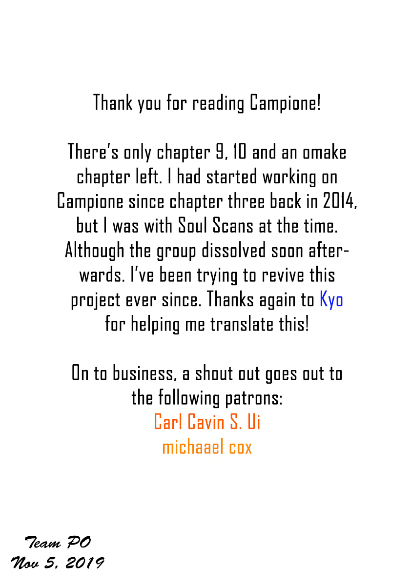 Campione! Chapter 8 page 53 - Chapter 8: The arrival of the demon king