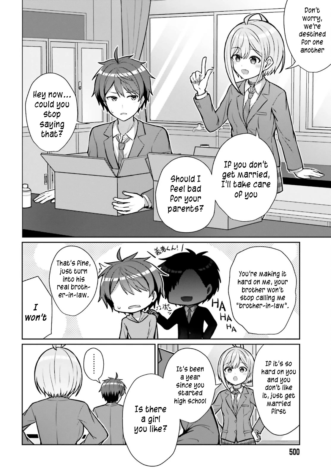 Can a Boy and Girl Friendship Hold Up? (No, It Can't) Chapter 2 page 18 - Chapter 2