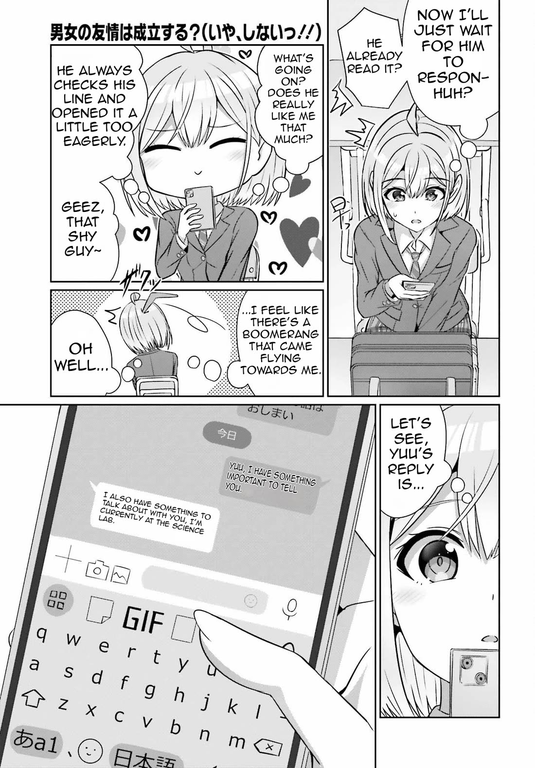 Can a Boy and Girl Friendship Hold Up? (No, It Can't) Chapter 29 page 8 - Chapter 29