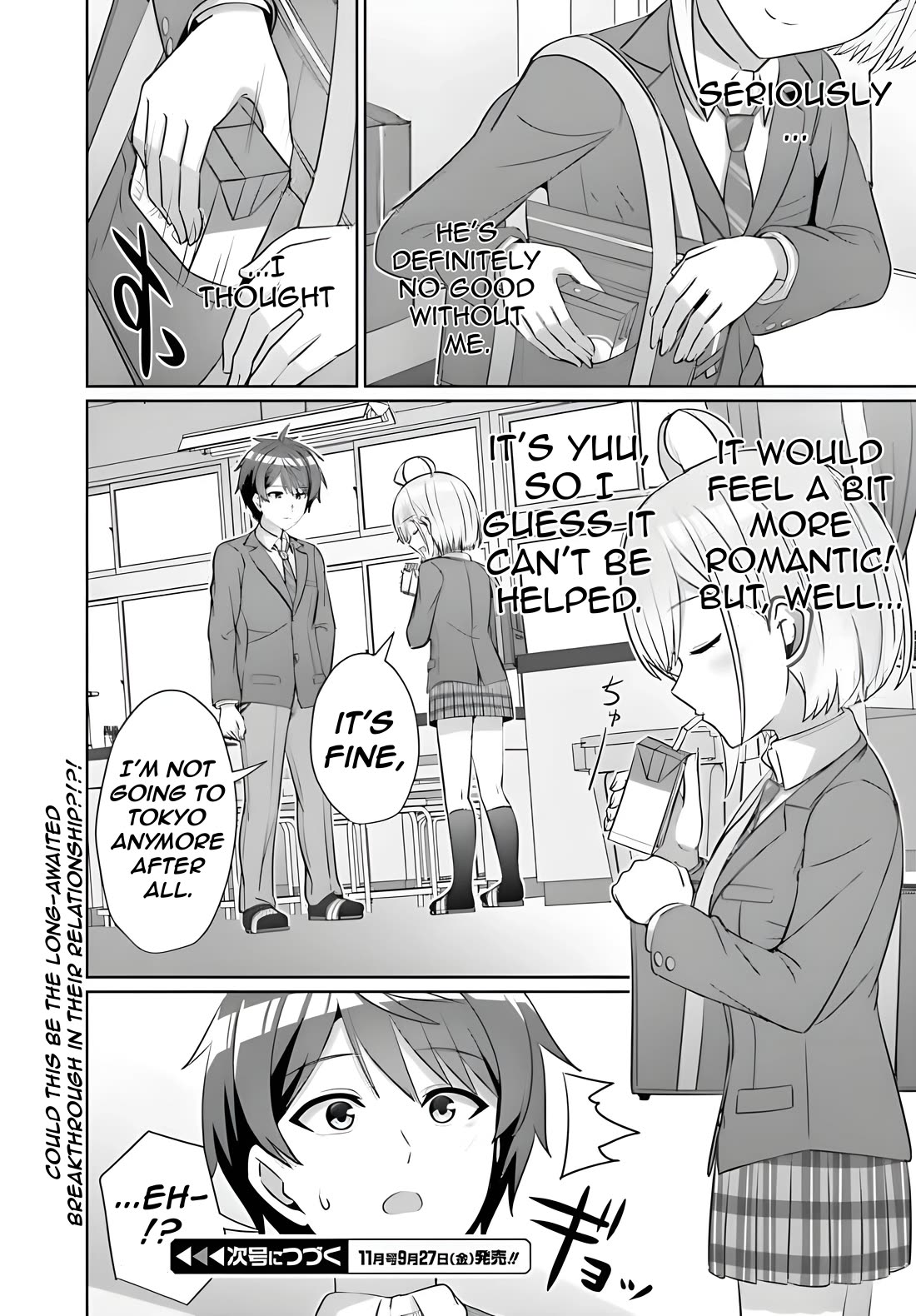Can a Boy and Girl Friendship Hold Up? (No, It Can't) Chapter 30.2 page 12 - Chapter 30.2