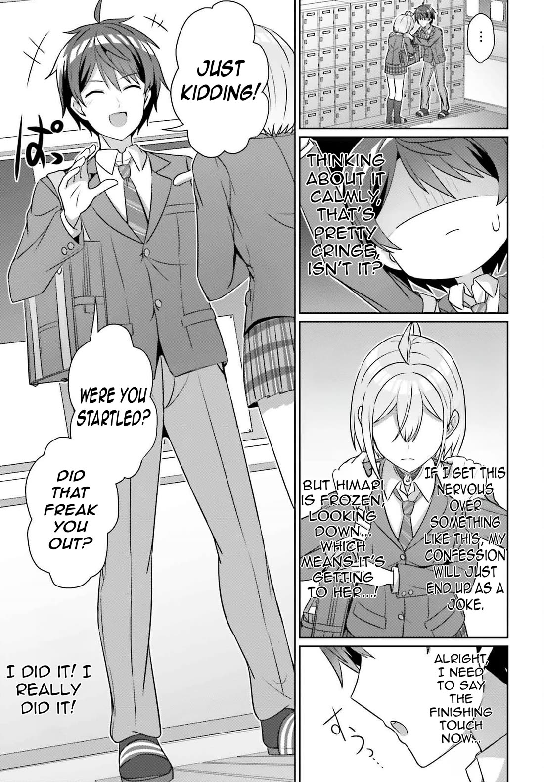 Can a Boy and Girl Friendship Hold Up? (No, It Can't) Chapter 33.1 page 12 - Chapter 33.1