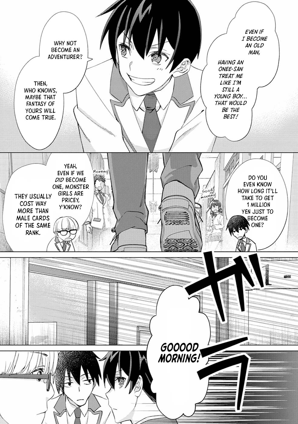 Can Even a Mob High Schooler Like Me Be a Normie If I Become an Adventurer? Chapter 1 page 14 - Chapter 1: School Caste