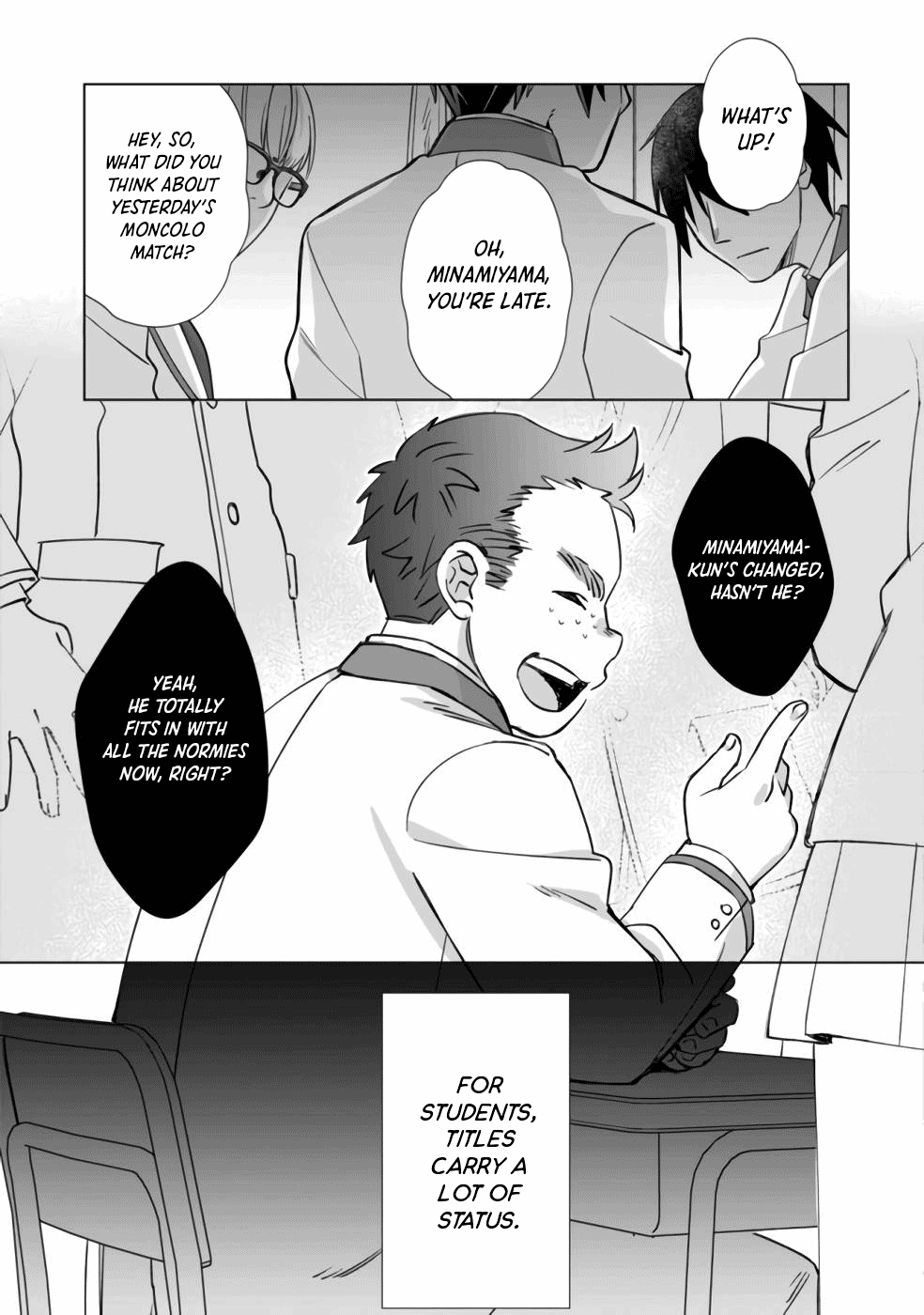 Can Even a Mob High Schooler Like Me Be a Normie If I Become an Adventurer? Chapter 1 page 16 - Chapter 1: School Caste