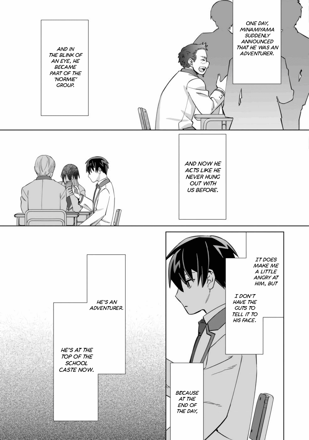 Can Even a Mob High Schooler Like Me Be a Normie If I Become an Adventurer? Chapter 1 page 20 - Chapter 1: School Caste