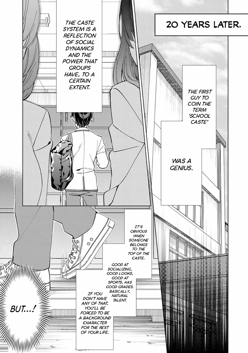 Can Even a Mob High Schooler Like Me Be a Normie If I Become an Adventurer? Chapter 1 page 6 - Chapter 1: School Caste