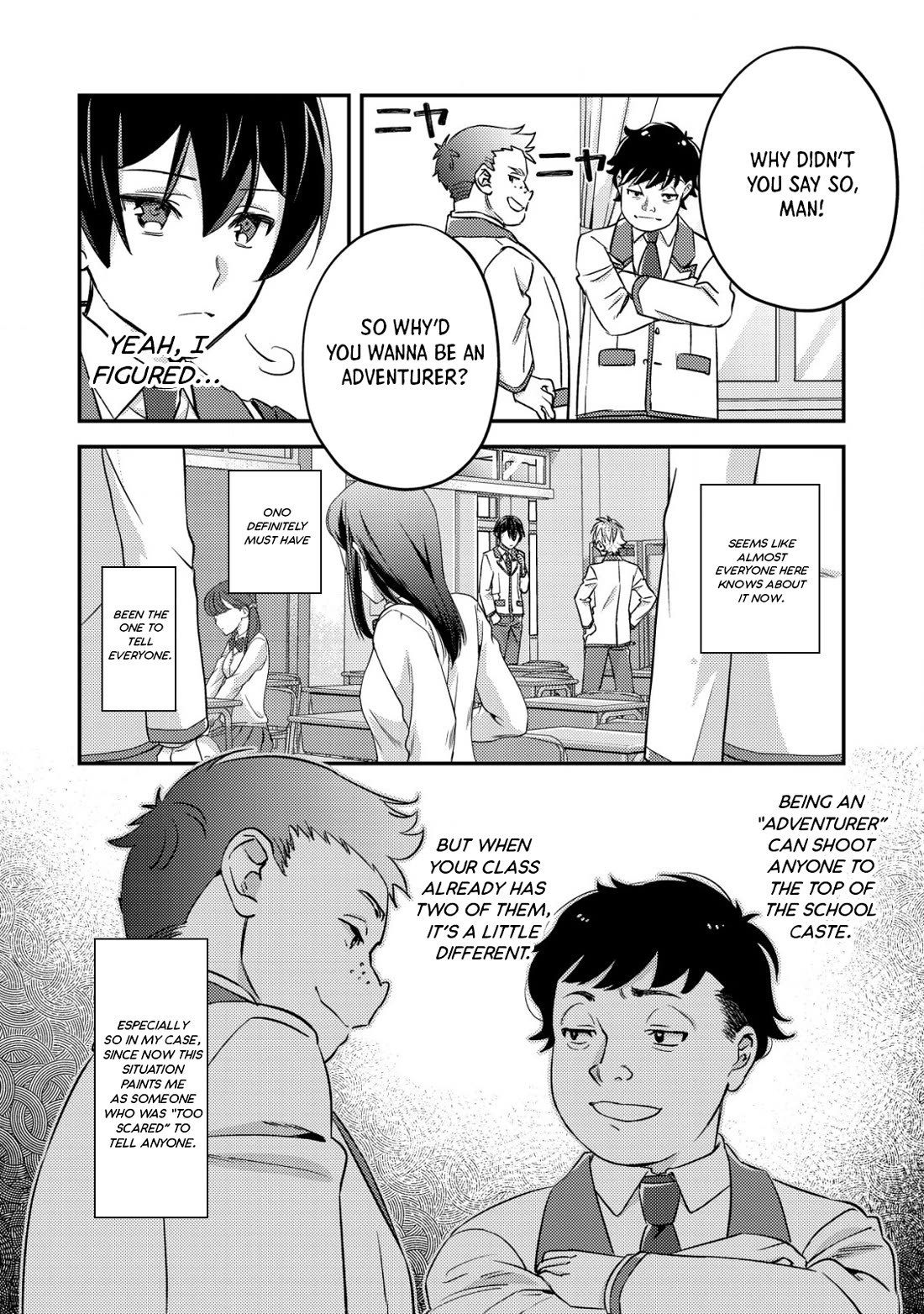 Can Even a Mob High Schooler Like Me Be a Normie If I Become an Adventurer? Chapter 19 page 10 - Chapter 19: My Bad Feeling Was Right on the Mark