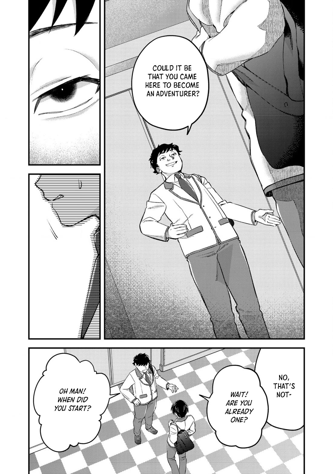 Can Even a Mob High Schooler Like Me Be a Normie If I Become an Adventurer? Chapter 19 page 5 - Chapter 19: My Bad Feeling Was Right on the Mark