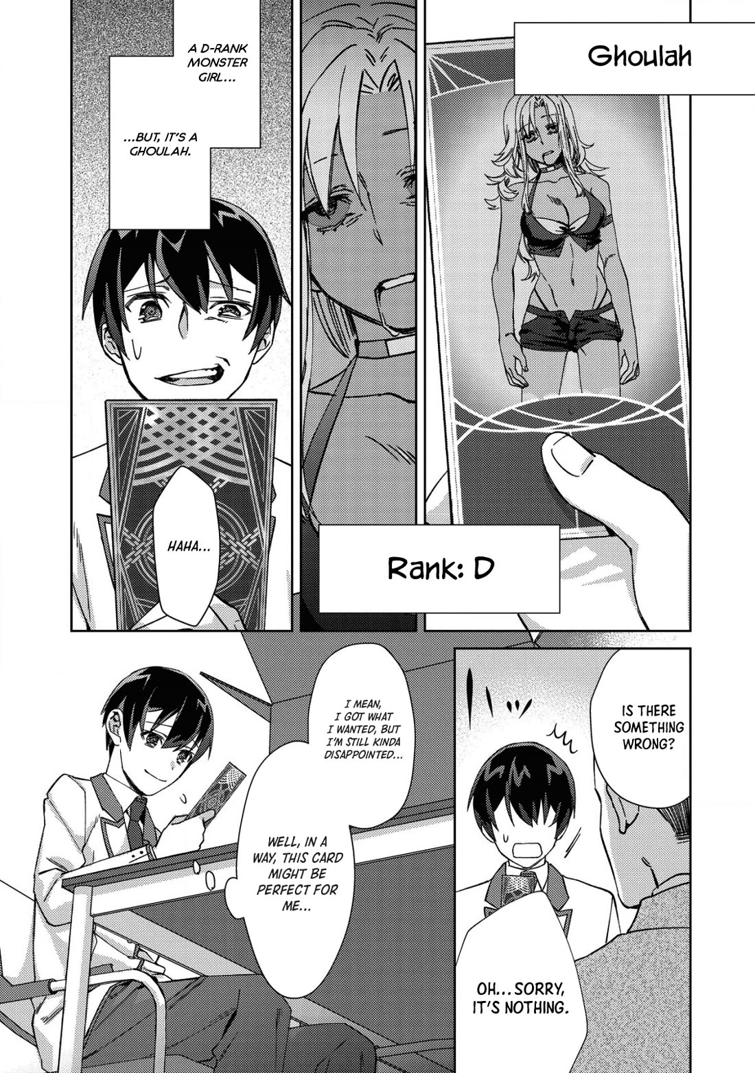 Can Even a Mob High Schooler Like Me Be a Normie If I Become an Adventurer? Chapter 2 page 21 - Chapter 2: The Million Yen Card Gacha