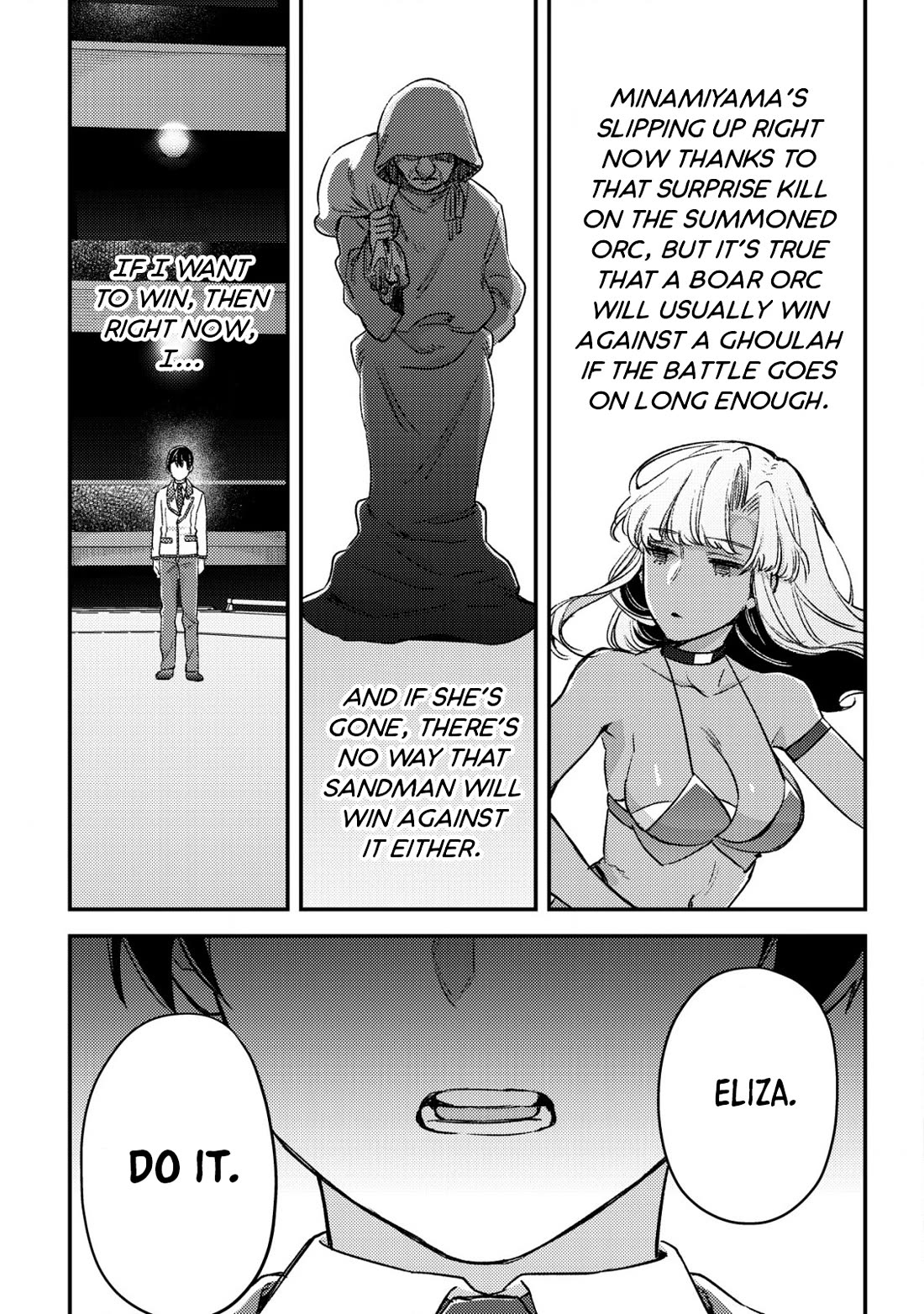 Can Even a Mob High Schooler Like Me Be a Normie If I Become an Adventurer? Chapter 21 page 17 - Chapter 21: Student MonColo, Round 1