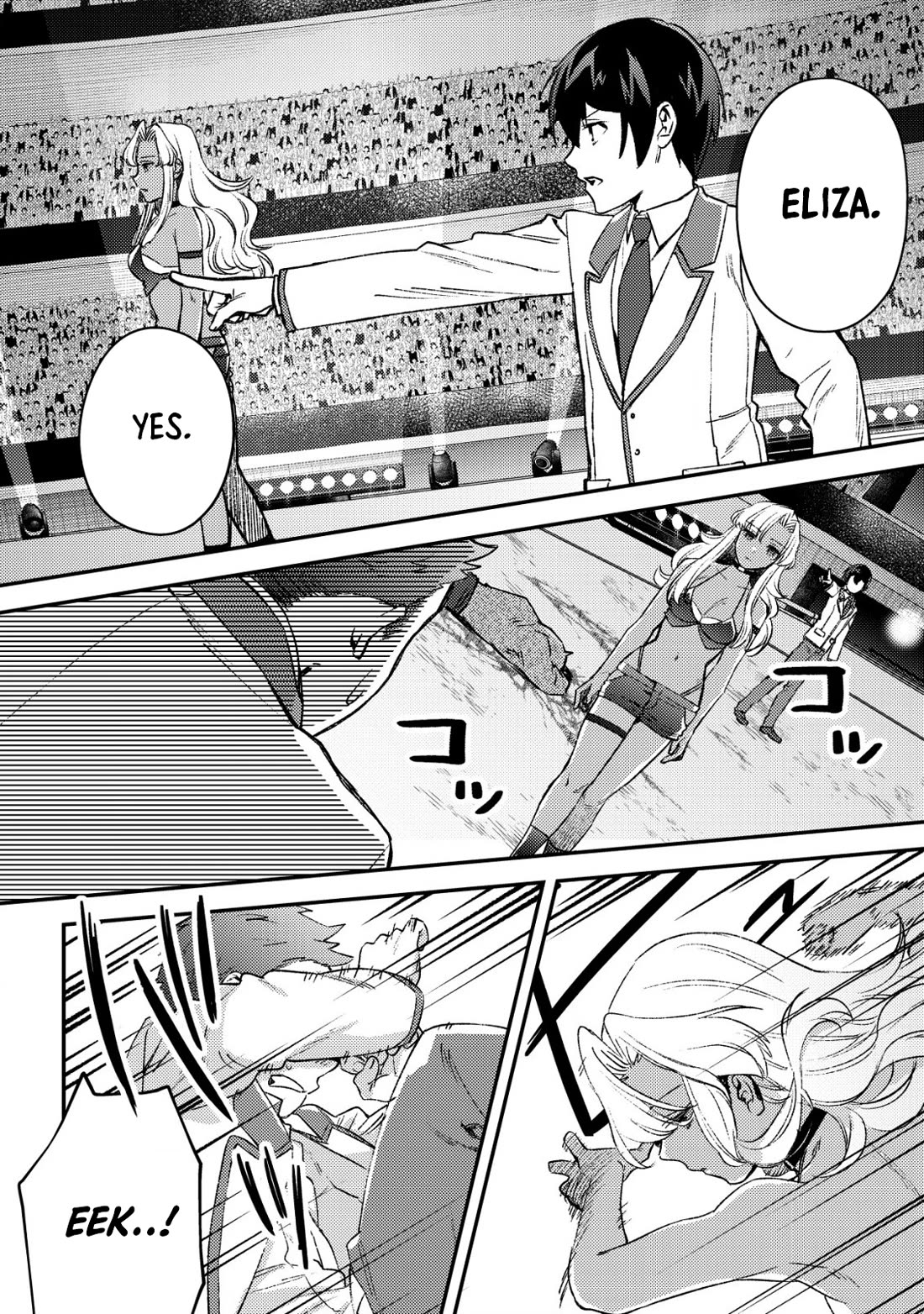 Can Even a Mob High Schooler Like Me Be a Normie If I Become an Adventurer? Chapter 21 page 28 - Chapter 21: Student MonColo, Round 1