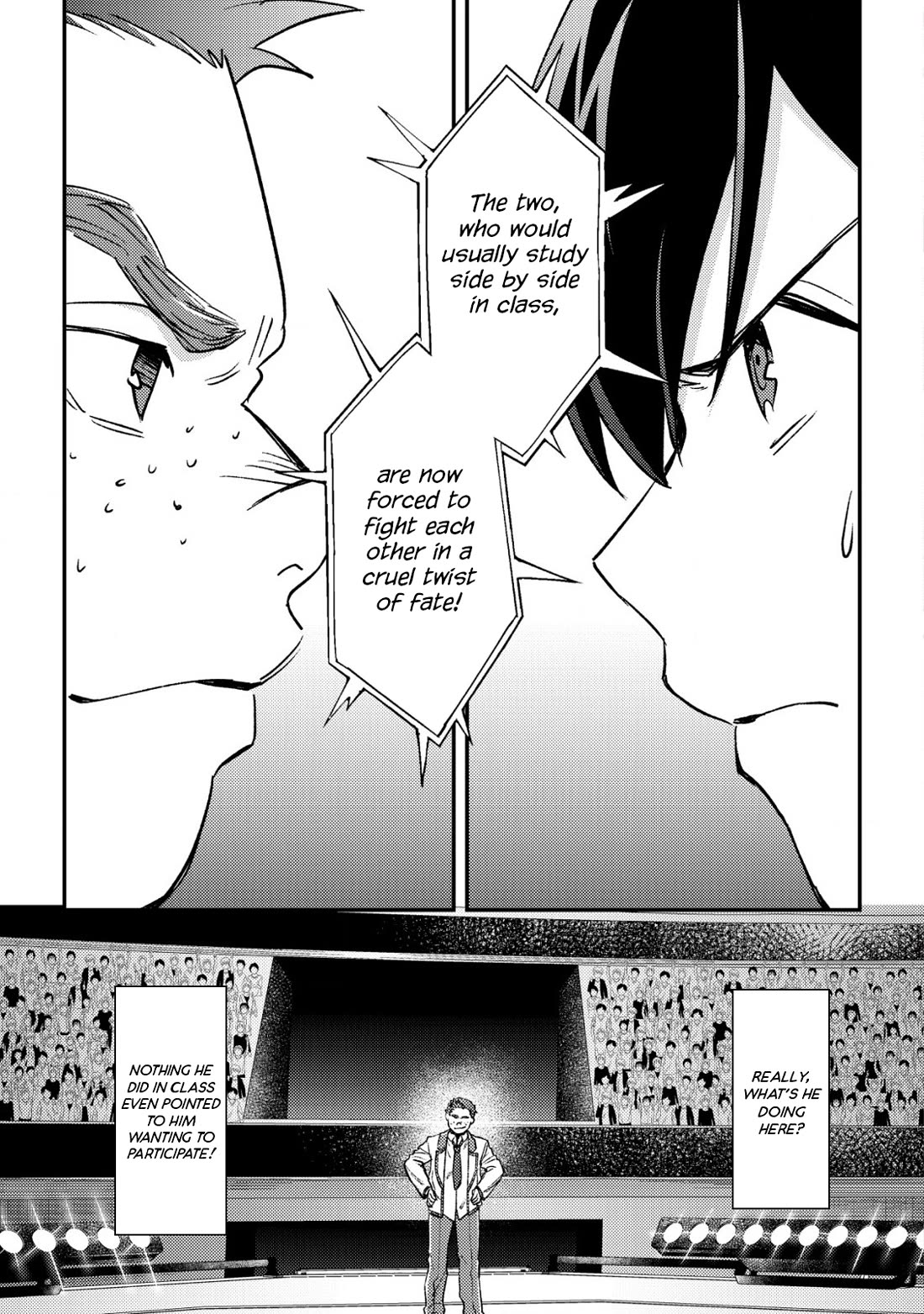 Can Even a Mob High Schooler Like Me Be a Normie If I Become an Adventurer? Chapter 21 page 3 - Chapter 21: Student MonColo, Round 1