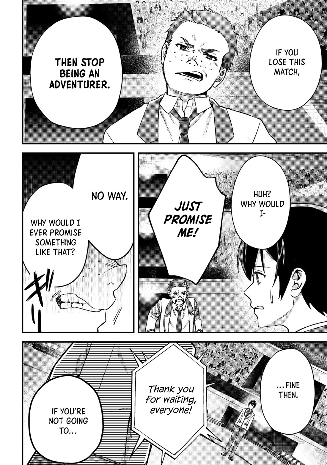 Can Even a Mob High Schooler Like Me Be a Normie If I Become an Adventurer? Chapter 21 page 6 - Chapter 21: Student MonColo, Round 1