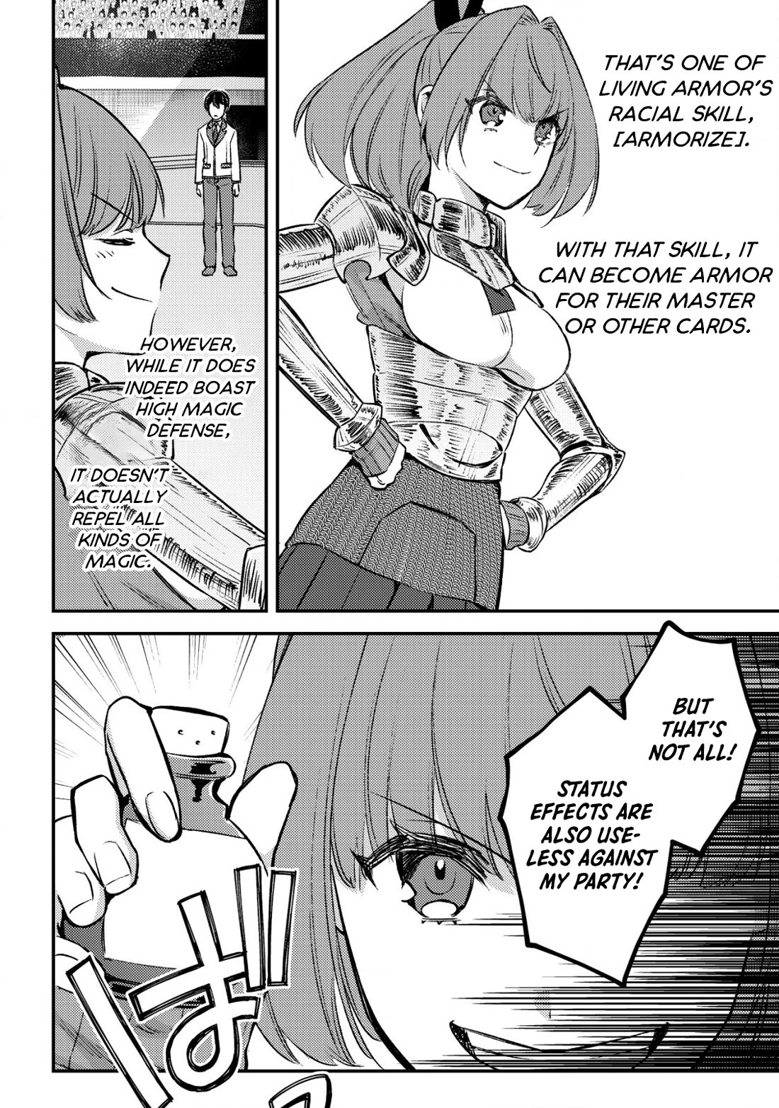 Can Even a Mob High Schooler Like Me Be a Normie If I Become an Adventurer? Chapter 23 page 24 - Chapter 23: Student MonColo, Semifinals