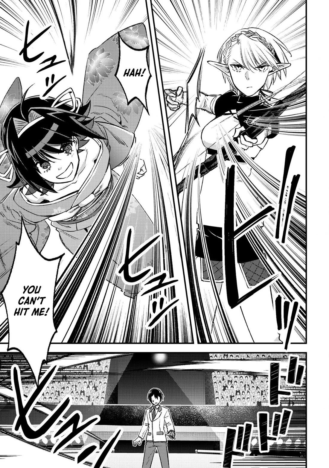 Can Even a Mob High Schooler Like Me Be a Normie If I Become an Adventurer? Chapter 23 page 35 - Chapter 23: Student MonColo, Semifinals