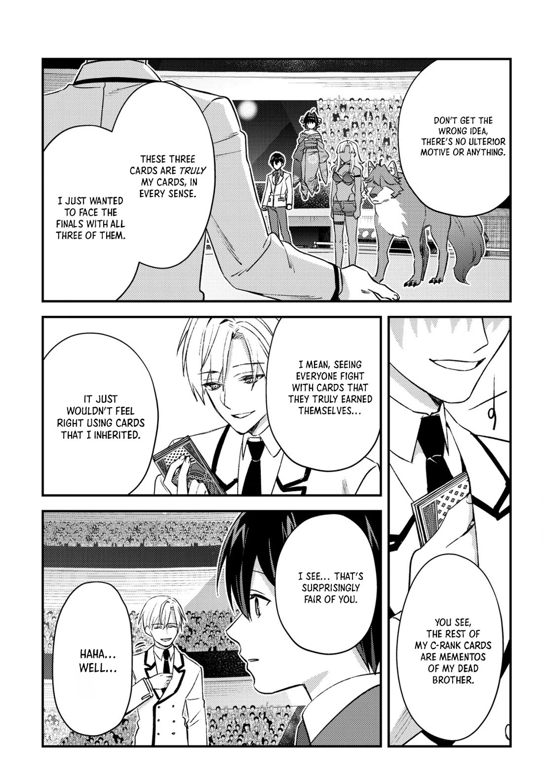 Can Even a Mob High Schooler Like Me Be a Normie If I Become an Adventurer? Chapter 24 page 12 - Chapter 24: Student MonColo, Finals