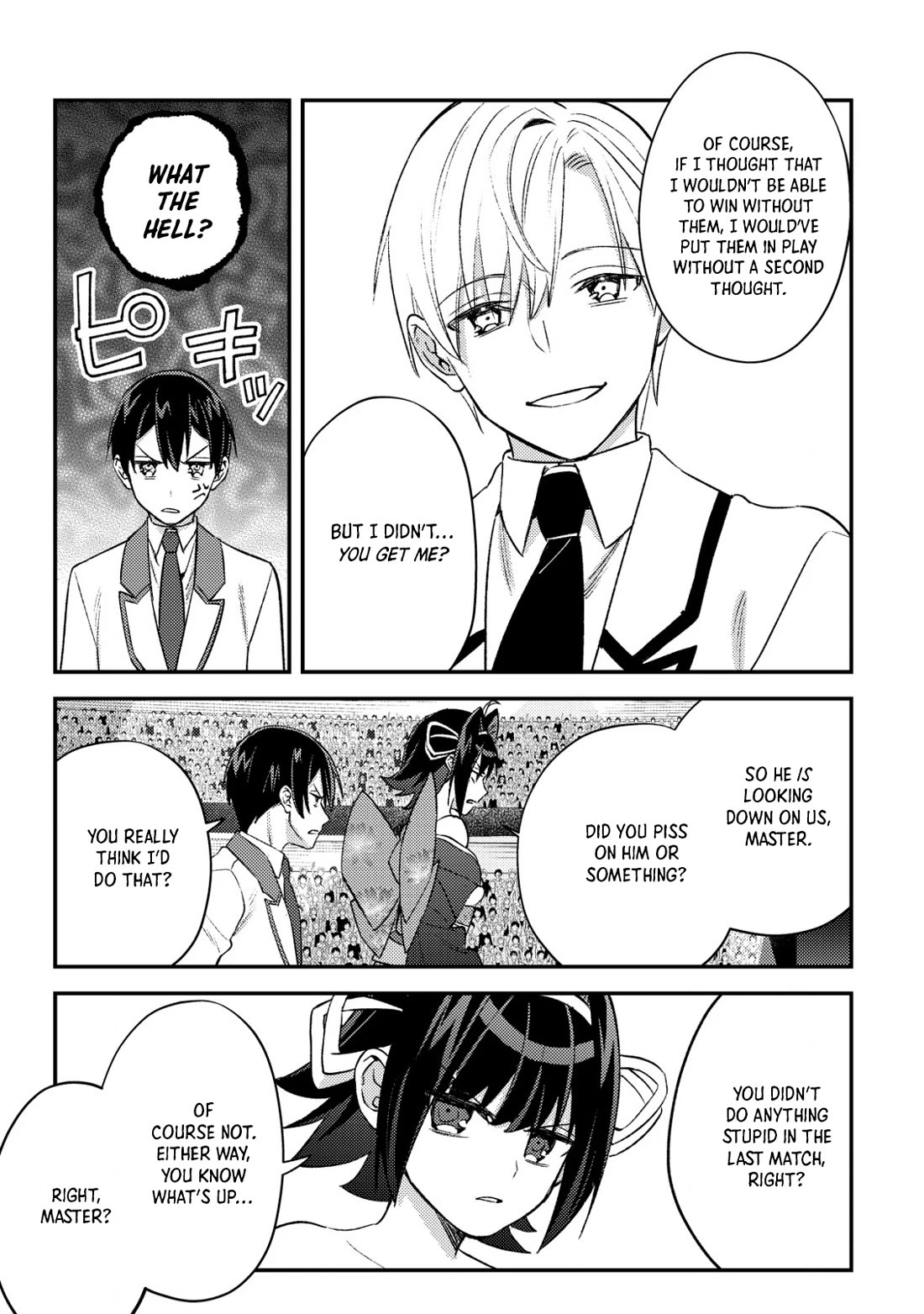 Can Even a Mob High Schooler Like Me Be a Normie If I Become an Adventurer? Chapter 24 page 13 - Chapter 24: Student MonColo, Finals