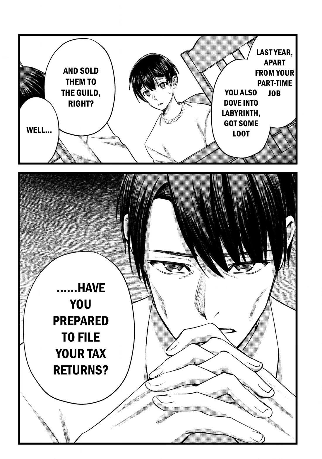 Can Even a Mob High Schooler Like Me Be a Normie If I Become an Adventurer? Chapter 29.5 page 3 - Chapter 29.5: There's No Escape... From That!